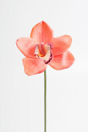 10 Inch Cymbidium Artificial Flowers 10 Pcs Real Touch Stems Bulk Wholesale