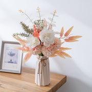Artificial Silk Flowers Bouquet 10 Pcs Bulk Wedding Table Centerpiece Arrangements