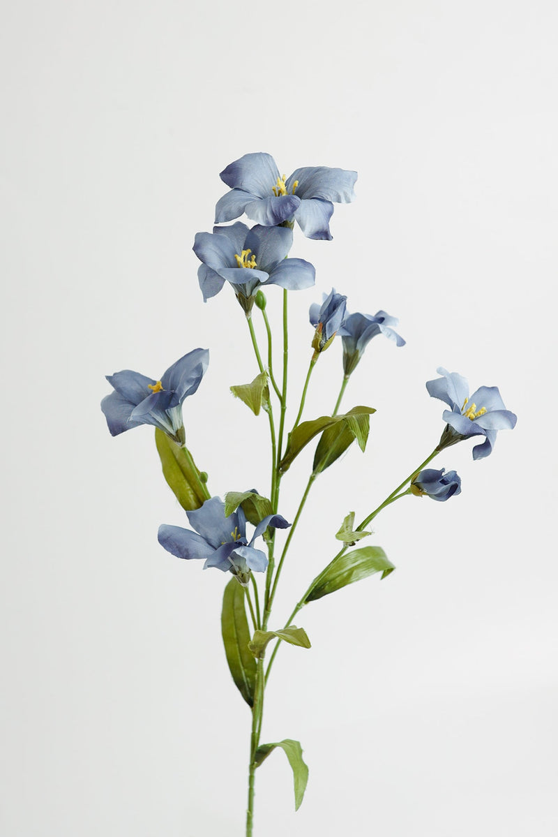 31 Inch September Birth Flower Morning Glory Stems Spray Bulk Artificial Flowers