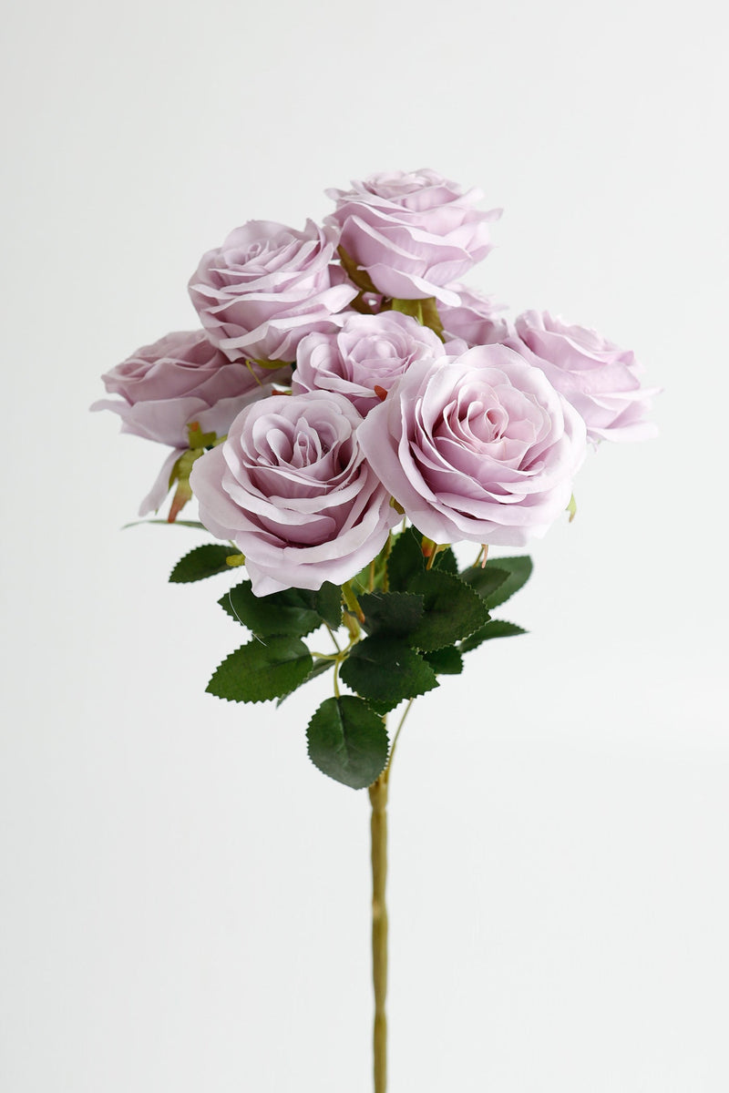 17 Inch Artificial Silk Rose Bush 1 Pc Fall Colors