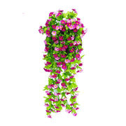 2 Pcs Artificial Trailing Daisy Hanging Flowers UV Resistant for Outdoors