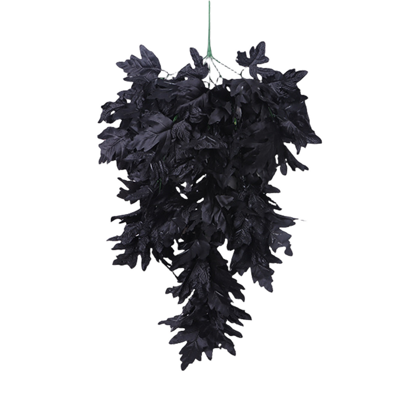 Artificial Hanging Maple Leaf Garland 6 Ft Fall Autumn Decor for Halloween Party Door Frame Fireplace