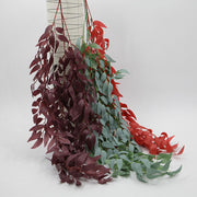 39 Inch Artificial Hanging Willow Leaf Vines, 1 Pc, Realistic Silk Twig Decoration