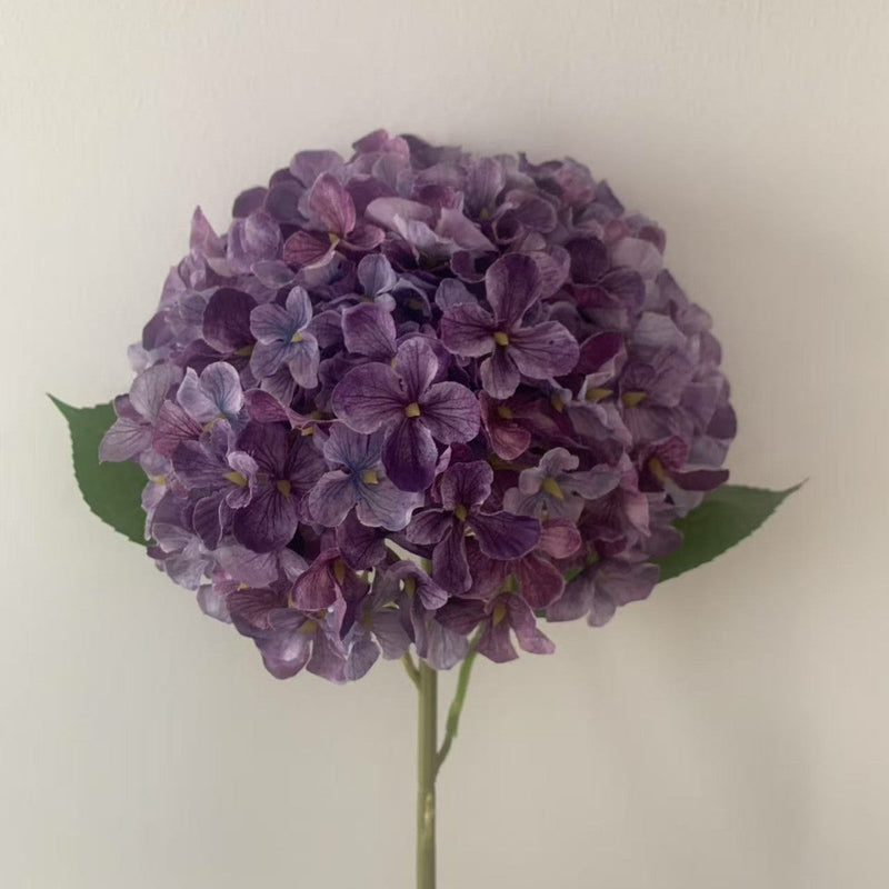 10 Pcs Extra Large Artificial Hydrangea Flower Stems 20-25 Inch Silk Bulk for Wedding Centerpieces and Home Decor