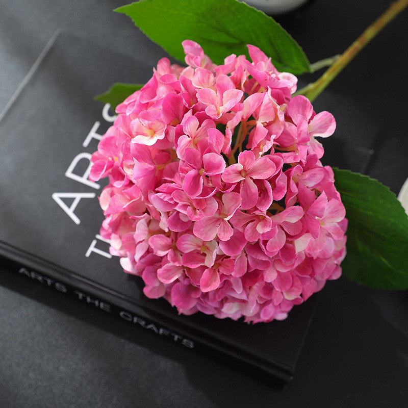 10 Pcs Extra Large Artificial Hydrangea Flower Stems 20-25 Inch Silk Bulk for Wedding Centerpieces and Home Decor