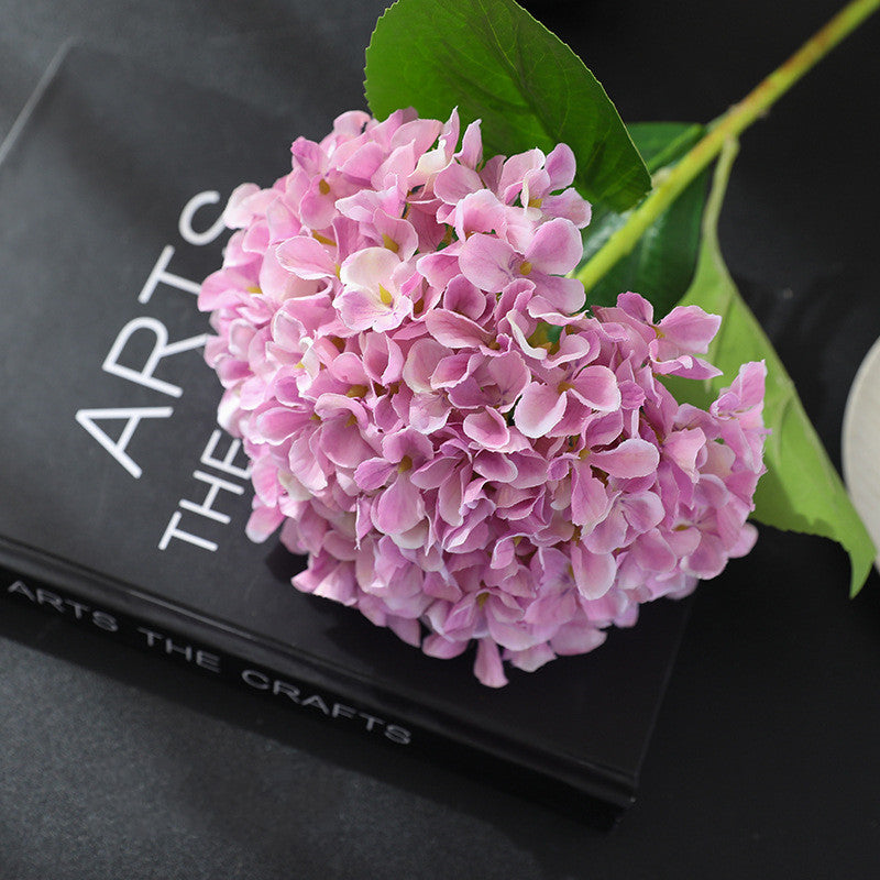 10 Pcs Extra Large Artificial Hydrangea Flower Stems 20-25 Inch Silk Bulk for Wedding Centerpieces and Home Decor