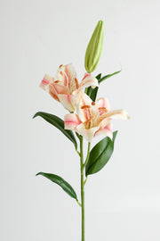 Real Touch Tiger Lily Stem 34 Inch Artificial Silk Flower
