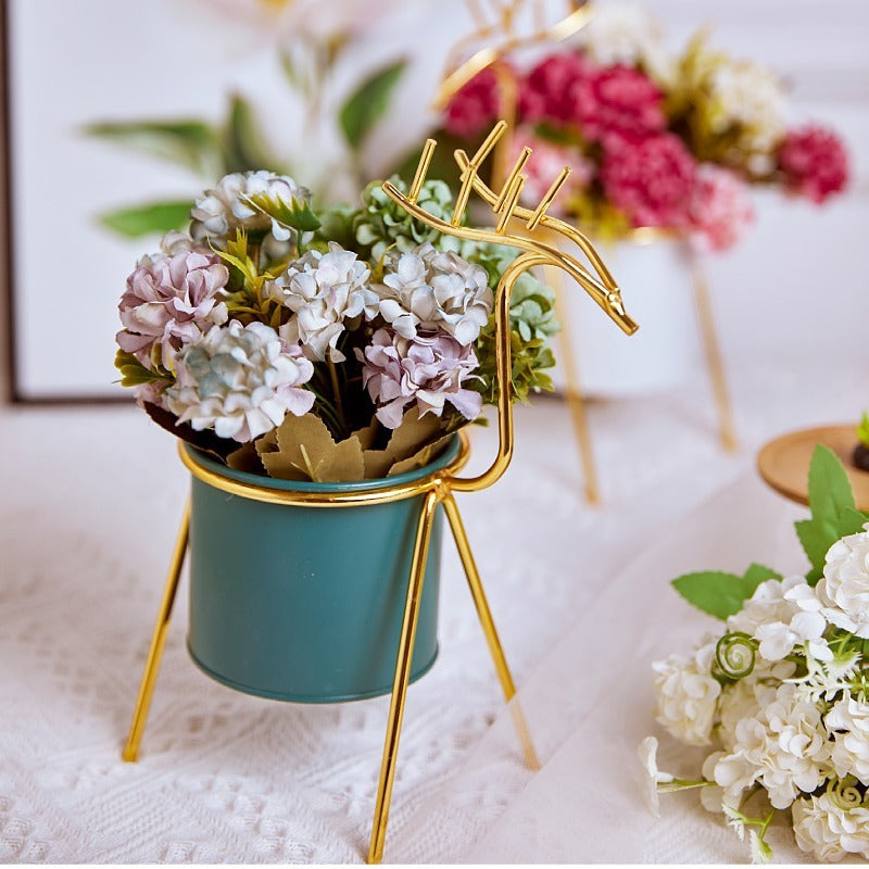 11 Inch Artificial Mini Snowball Bush Stems, 10 Pcs Fall Autumn Flowers for Decoration