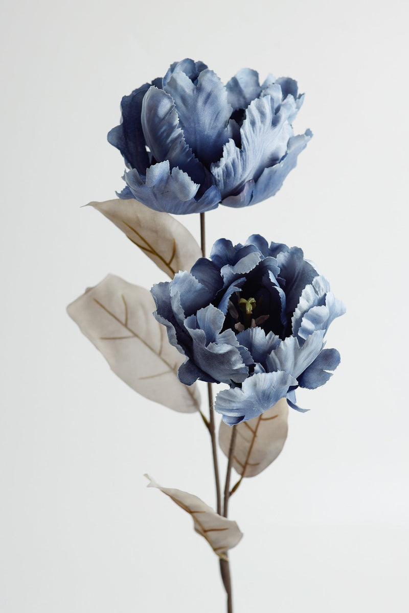 Vintage Autumn Tulips Artificial Silk Flowers, 12 Inch Long Stem Spray, Bulk Wholesale Fall Centerpiece
