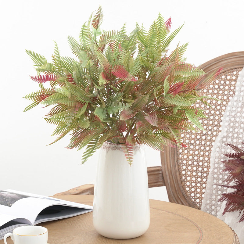 16.5 Inch Artificial Fern Leaf Stems 10 Pcs Silk Plants for Wedding Bouquets Table Centerpieces