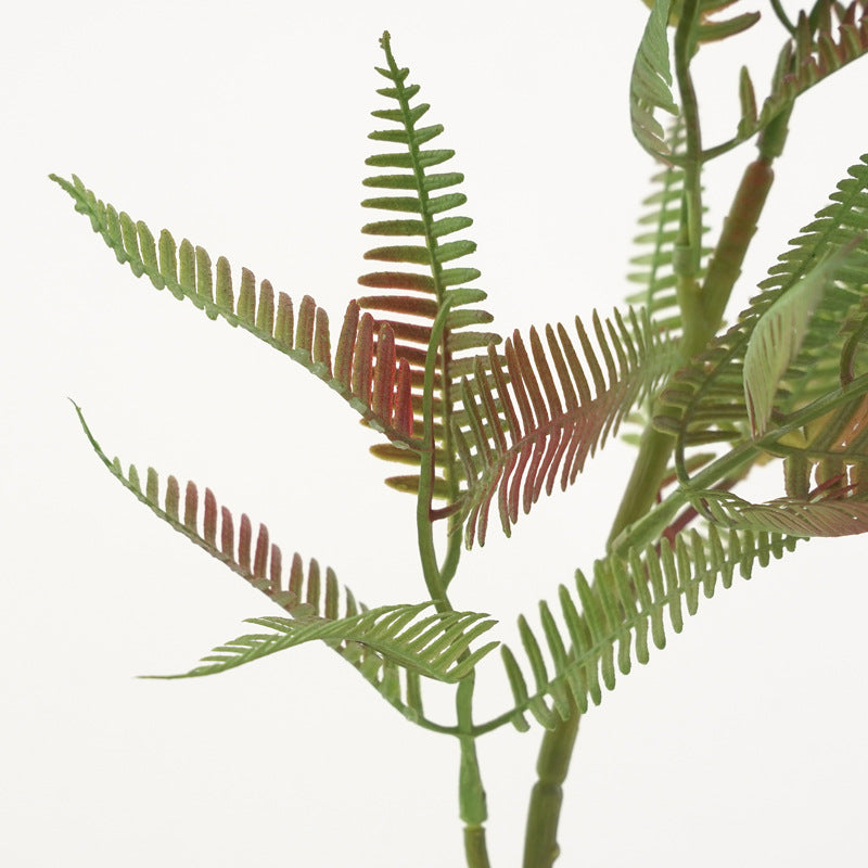 16.5 Inch Artificial Fern Leaf Stems 10 Pcs Silk Plants for Wedding Bouquets Table Centerpieces