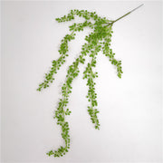 5 Pcs Artificial Donkey Tail Succulent Hanging Plants Greenery Strings of Pearls 12 Inch