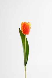 Real Touch Tulips 14 Inch Artificial Silk Flowers 10 Stems Bulk Arrangement