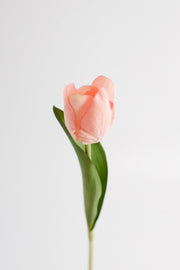 Real Touch Tulips 14 Inch Artificial Silk Flowers 10 Stems Bulk Arrangement