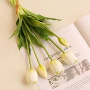 10 Pcs Artificial Tulip Bouquet 12 Inch Real Touch Latex Flowers Bulk Wholesale