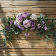 Artificial Peony Flowers Bulk 50 Pcs Rustic Wedding Arch Floral Swag for Door Lintel Table Centerpieces