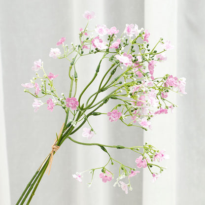Wedding Artificial Baby's Breath - 3 Stems 13.8” Faux Gypsophila for Floral Backdrop Styling Indoor & Outdoor Use