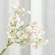 Wedding Artificial Baby's Breath - 3 Stems 13.8” Faux Gypsophila for Floral Backdrop Styling Indoor & Outdoor Use