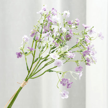 Wedding Artificial Baby's Breath - 3 Stems 13.8” Faux Gypsophila for Floral Backdrop Styling Indoor & Outdoor Use