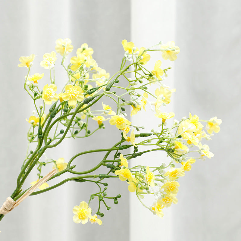 Wedding Artificial Baby's Breath - 3 Stems 13.8” Faux Gypsophila for Floral Backdrop Styling Indoor & Outdoor Use