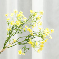 Wedding Artificial Baby's Breath - 3 Stems 13.8” Faux Gypsophila for Floral Backdrop Styling Indoor & Outdoor Use