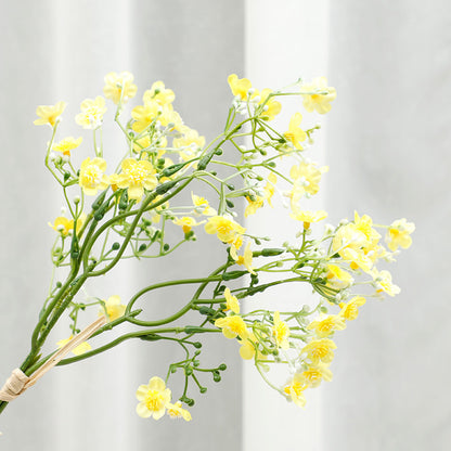 Wedding Artificial Baby's Breath - 3 Stems 13.8” Faux Gypsophila for Floral Backdrop Styling Indoor & Outdoor Use