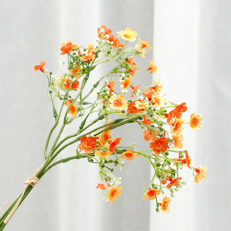 Wedding Artificial Baby's Breath - 3 Stems 13.8” Faux Gypsophila for Floral Backdrop Styling Indoor & Outdoor Use