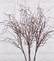 3 Pcs 47 Inch Extra Large Long Curly Willow Corkscrew Artificial Branches for Floor Vase