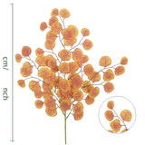 39.4 Inch Artificial Single-Stem Eucalyptus Leaves - Home Decor, Floral Arrangement & Craft Supply