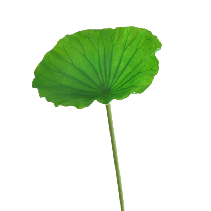 Lotus Lily Artificial Flower Stems with Leaf and Seedpod, Real Touch, Bulk Wholesale Quantity