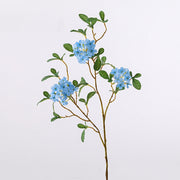 26 Inch Aubrieta Silk Flower Stems, 10 Pcs Artificial Flower Sprays for Arrangements