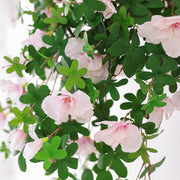 33 Inch Faux Silk Azalea Spills 2-Pack UV Protected Outdoor Artificial Flowers