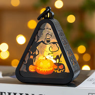 Halloween Handheld Pumpkin Lantern - Desktop Decoration & Small Holiday Gift