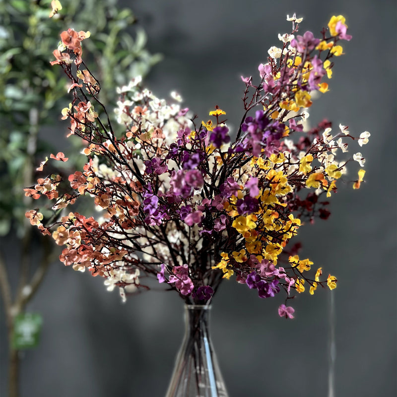 19 Inch Silk Faux Baby's Breath Artificial Flowers for DIY Bouquets and Home Decor