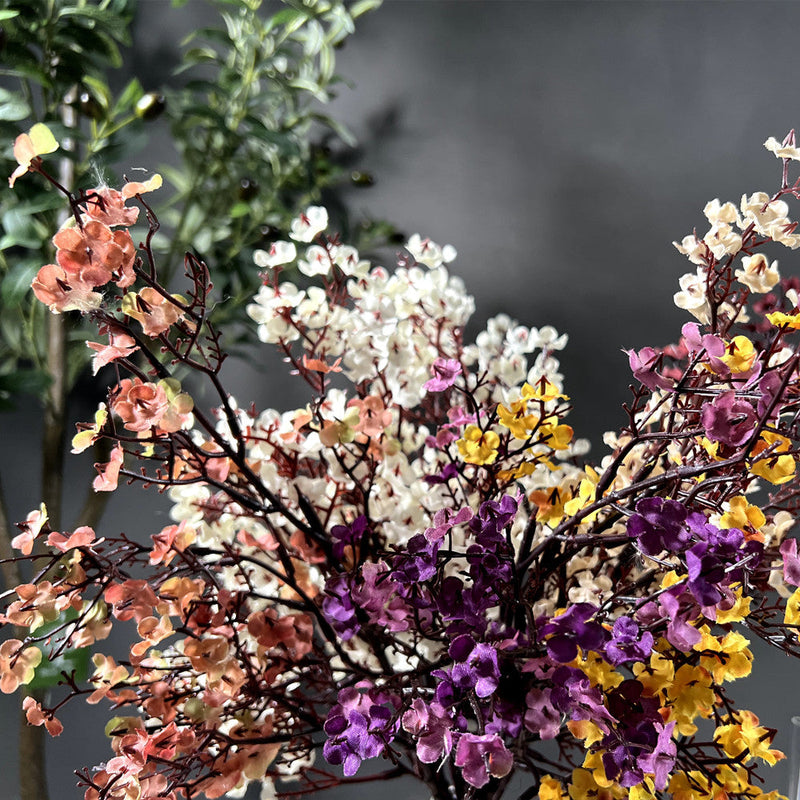 19 Inch Silk Faux Baby's Breath Artificial Flowers for DIY Bouquets and Home Decor