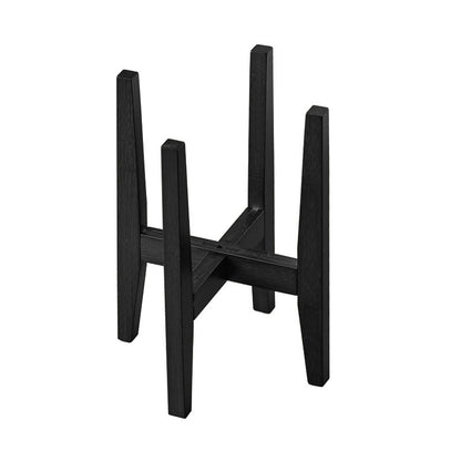 Bamboo Adjustable Indoor Plant Stand - Walnut Finish (Fits 7.9-11.8 Inch Planters)