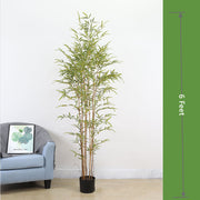 6 Ft Bamboo Artificial Silk Plant Bulk Quantity