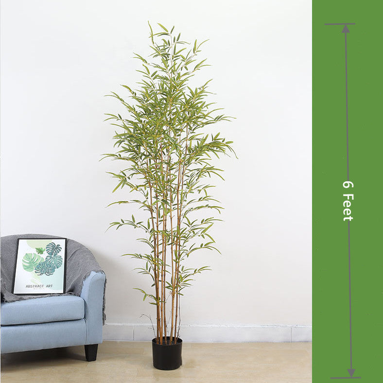 6 Ft Bamboo Artificial Silk Plant Bulk Quantity