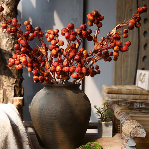33 Inch Artificial Berry Spray Stems Bulk 10 Pcs Long Silk Berry Branches Arrangement