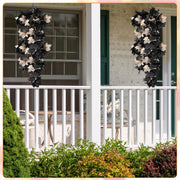 Artificial Hanging Maple Leaf Garland 6 Ft Fall Autumn Decor for Halloween Party Door Frame Fireplace
