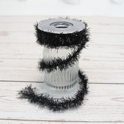8.8 Ft Halloween Tinsel Garland Roll, Shiny Twist, Bulk Quantity, Decorative Hanging Garland