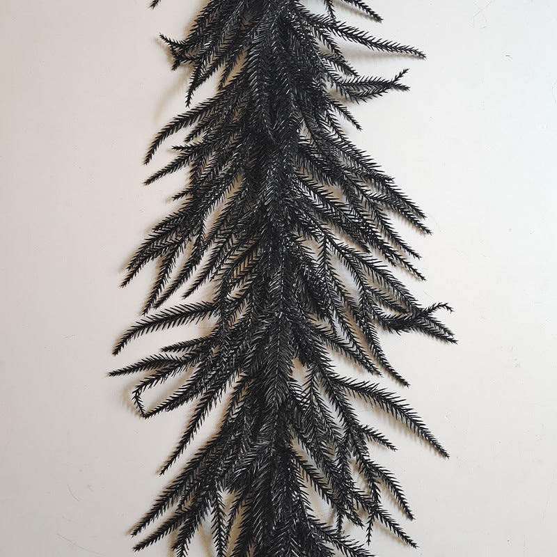 6 Ft Real Touch Norfolk Pine Garland 6ft Lifelike Artificial Greenery for Christmas Decor