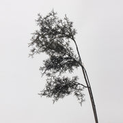 30 Inch Black Pine Spray Branches Twigs, 6 Pcs Real Touch Artificial Halloween Foliage