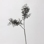 30 Inch Black Pine Spray Branches Twigs, 6 Pcs Real Touch Artificial Halloween Foliage