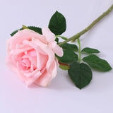 Bulk Real Touch Artificial Flowers Arrangement 17-Inch Blooming Rose Stems Wholesale