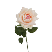 28.7 Inch Real Touch Ruffled Silk Roses, Lifelike Artificial Flowers for Wedding and Home Decor