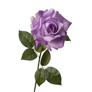 28.7 Inch Real Touch Ruffled Silk Roses, Lifelike Artificial Flowers for Wedding and Home Decor