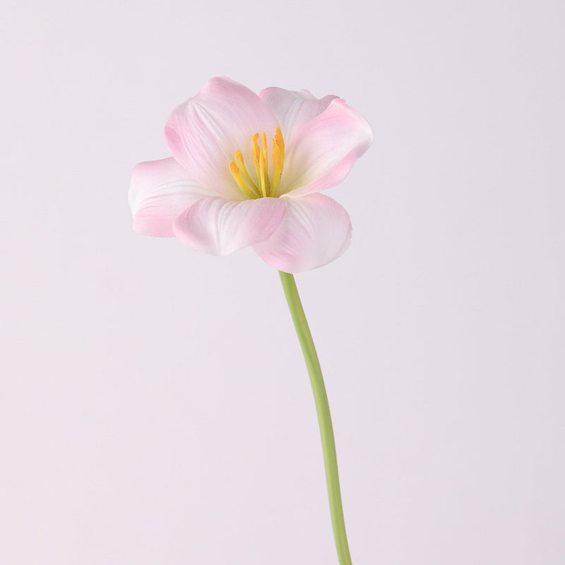 17 Inch Blooming Tulip Stems 10 Pcs Real Touch Artificial Spring Flowers