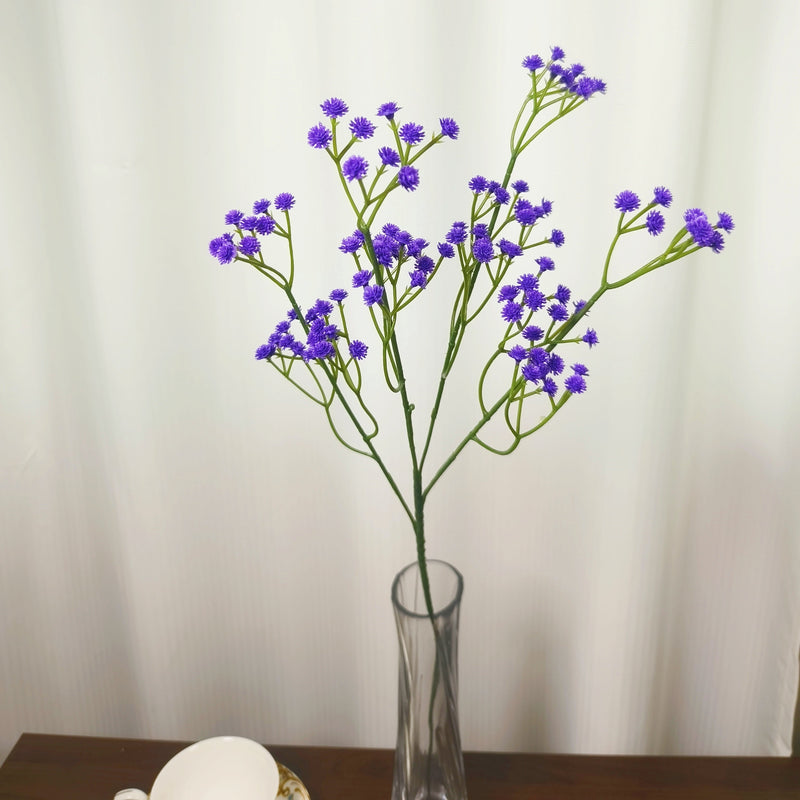 23.6 Inch Baby's Breath Artificial Flowers 10 Pcs Real Touch Silk Stems for Crafts DIY Wedding Party Home Garden Office
