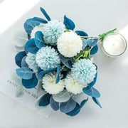 Artificial Silk Flowers Bouquet 10 Pcs Bulk Wedding Table Centerpiece Arrangements
